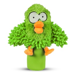 COOCKOO Oohoo Bottle Squeaker – zabawka dla psa z piszczałką, zielona