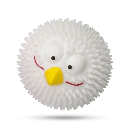 EBI Rubber Lucky Bird – gumowa zabawka dla psa z wanilią, biała