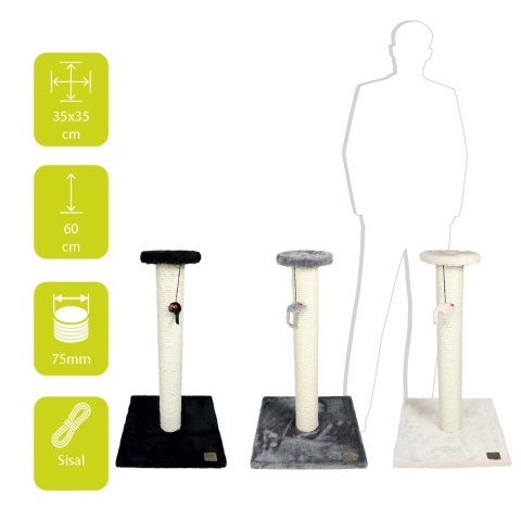 EBI drapak dla kota, mix kolorów - Scratching Tree Classic Stamp